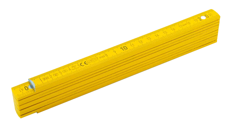 Double-mètre Bois de hêtre - Bois naturel - Noir — vue 4