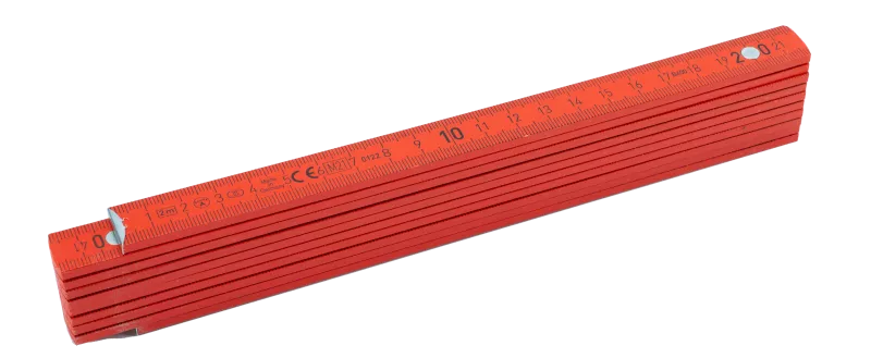 Double-mètre Bois de hêtre - Bois naturel - Noir — vue 12