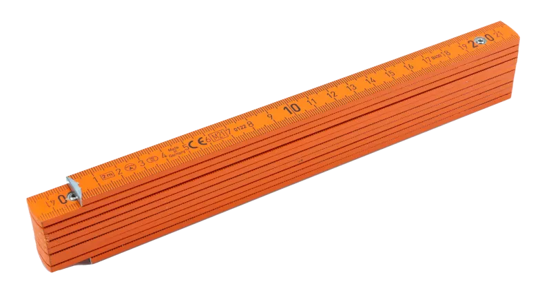 Double-mètre Bois de hêtre - Bois naturel - Noir — vue 13