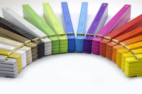 Double-mètre Bois de hêtre - Bois naturel - Noir — vue 20