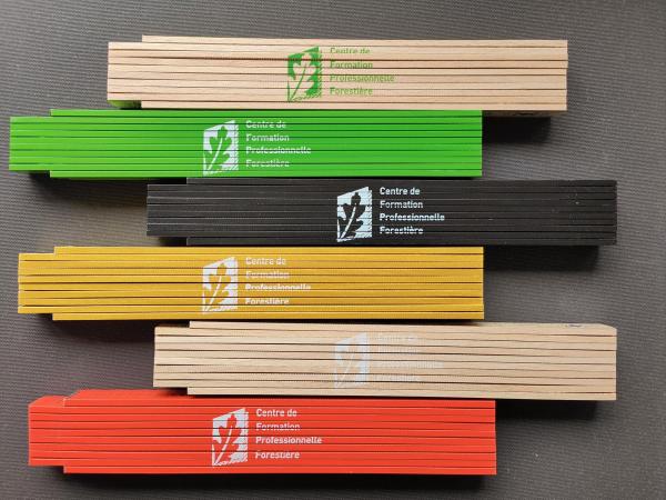 Double-mètre bois de hêtre