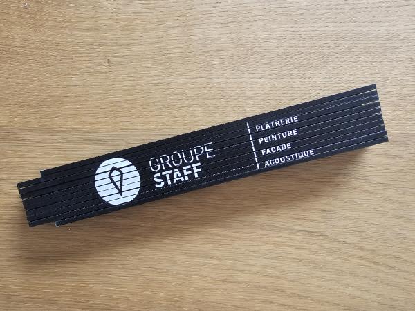 Double-mètre bois de hêtre