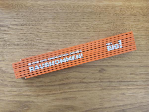 Double-mètre bois de hêtre