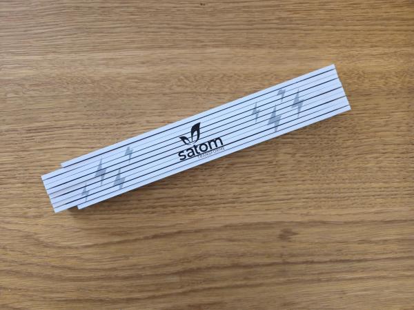 Double-mètre bois de hêtre