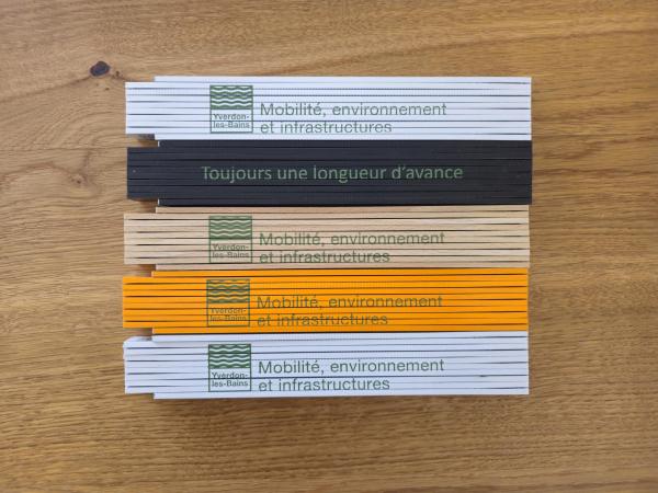 Double-mètre bois de hêtre